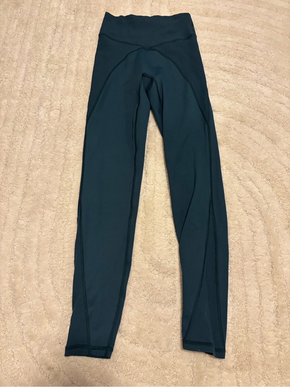Women’s Teal Athletic Leggings - Comfortable Active Bottoms